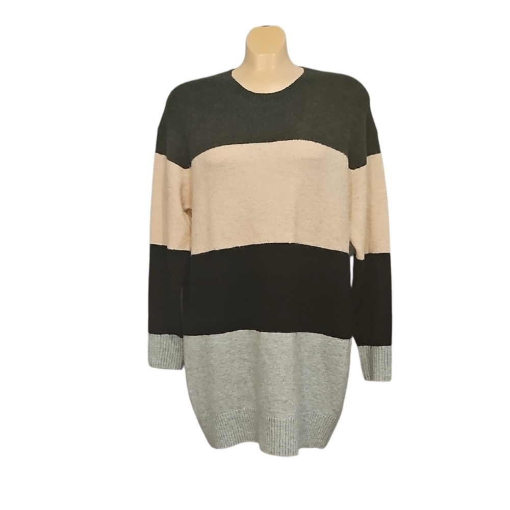 🍄 Wilfred Free Striped Knit Sweater Size Small